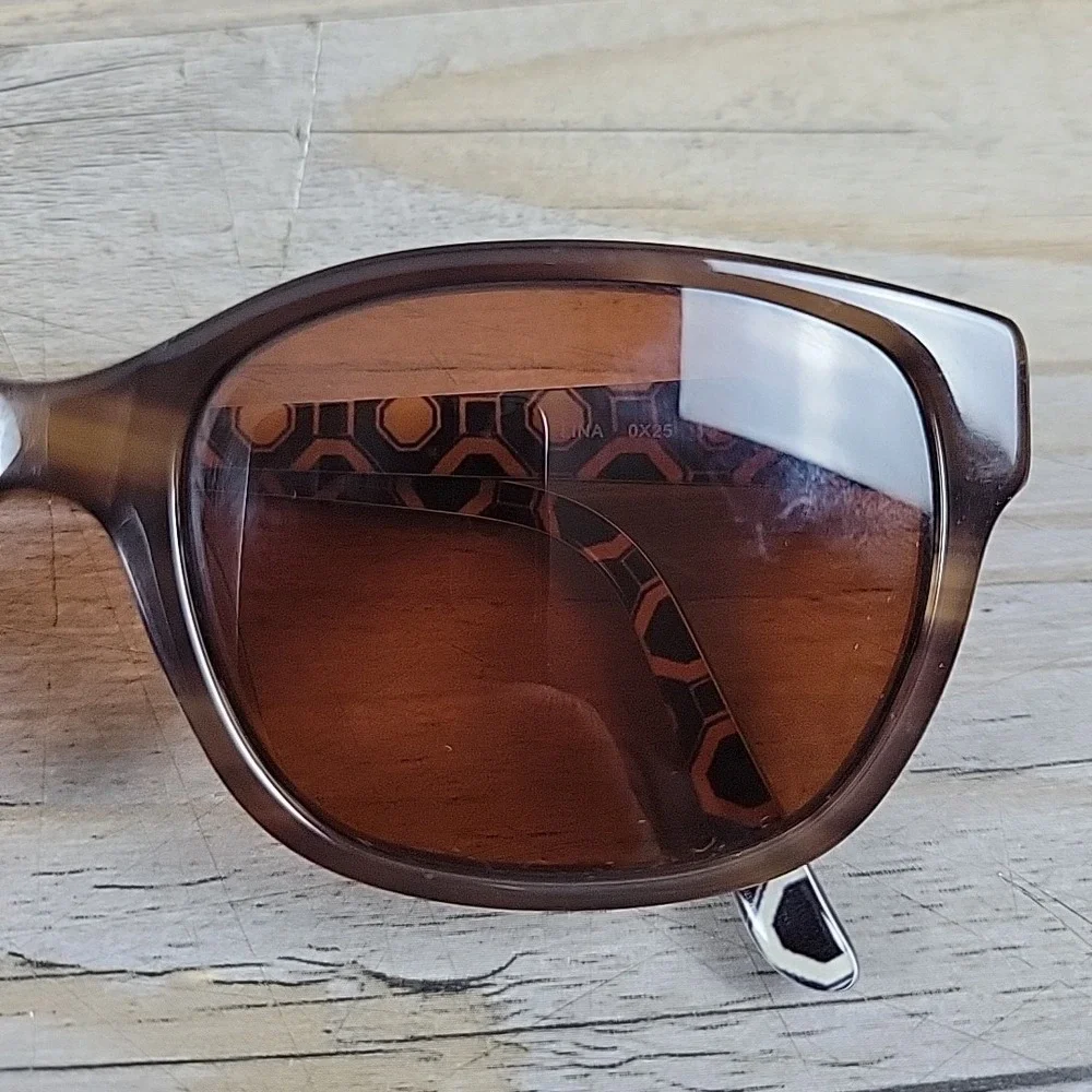 Kate Spade LINA OX25 Eyeglasses‎ Brown Grain 50-17-135 Flex Hinges Frames Only
